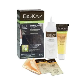 NUTRICOLOR DELICATO - farba na vlasy - 5.34 Medová gaštanová 140 ml